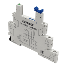 Монтажные колодки KIPPRIBOR PYF-011BE (для 1-контактных промежуточных реле серии SR)